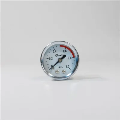 Back Connection Stainless Steel Case Pressure Gauge