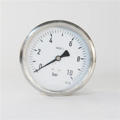 Lower Back Connection Glycerin Filled Pressure Gauge